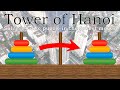 Tower of Hanoi 4 Disc Solution in the Fewest Moves