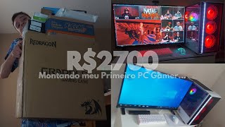 Montando meu Primeiro PC Gemer pela PRIMEIRA vez!