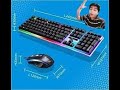 Unboxing the Sky-touch G21 led keyboard and mouse....(my new keyboard and mouse)