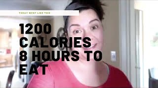 DAY 1 of The 12 Day 1200 Calorie Challenge
