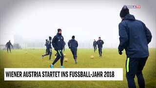 Wiener Austria: Start ins Fußball-Jahr 2018
