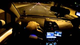 The 5:10 to Yuma in a Chevrolet Spark, drive through Mesa, Tempe and Phoenix, Arizona