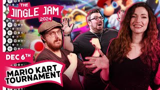 Mario Kart Tournament: Zylus, RTGame, Lydia, Ravs \u0026 Friends | Jingle Jam 2024 Day 6