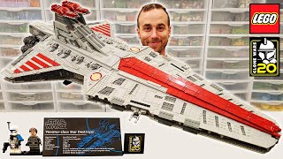 LEGO Star Wars UCS VENATOR Detailed Review