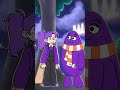 Love is...  Baby Grimace Animation #shorts #animation #memes