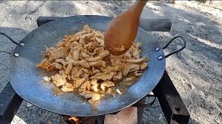 Odun ateşinde harika çökertme kebabı tarifi ❤️😍| Köy hayatı | Doğal yaşam