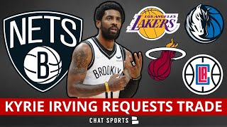 BREAKING: Kyrie Irving Requests Trade 🚨 Top NBA Trade Destinations For The Nets Superstar | NBA News