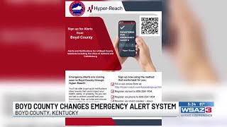 Boyd County changes Emergency Alert System