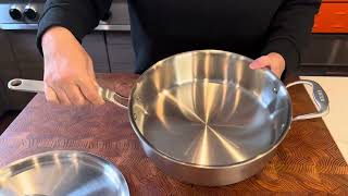 Heritage Steel x Eater 4 Quart Saute Pan Review, Ultimate Chef Saute Pan, Heritage x Eater Collabora