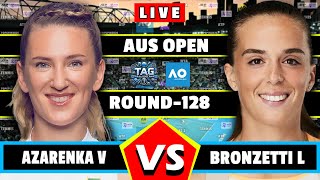 🔴LIVE: Bronzetti L vs Azarenka V • Australian Open 2025 #round1 #Bronzetti #Azarenka #tennis #wta #