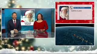 NBC 10 talks to Santa!