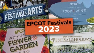 Epcot Festivals 2023