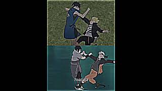 Two super fights of the same | Boruto vs Kawaki and Naruto vs Sasuke