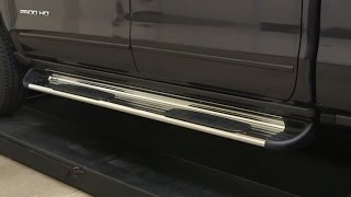 Luverne Side Entry Steps on Chevy Silverado 2500HD Crew Cab - Installation