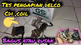 CARA TES MANUAL , PENGAPIAN DELCO CDI, COIL, KIA TIMOR , PENYEBAB MOBIL MOGOK