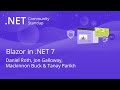 ASP.NET Community Standup - Blazor in .NET 7