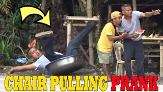 Chair Pulling Prank | Akala nila may upuan pa .