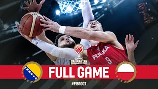 BIH v POL | Full Basketball Game | FIBA Olympic Pre-Qualifying Tournament 2023 Poland-Estonia