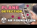 Plane Detection in AR Foundation - Unity Tutorial 2023