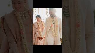 Athiya shetty ❤️ kl rahul .....marriage pics ...😍#athiyashetty #klrahul #shorts
