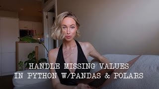 Handle missing values w/Pandas and Polars #datascience #machinelearning #coding #python