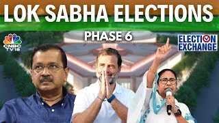 Lok Sabha Election 2024 Phase 6 LIVE: 25.76% Voter Turnout Recorded Till 11 AM | BJP vs Congress