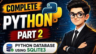Python Database Tutorial in Hindi (Part-2) | CRUD Operations using SQLite3