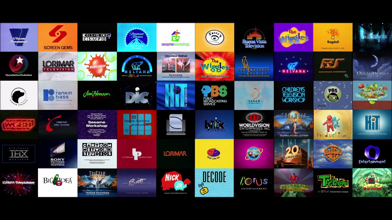 60 Scary Logos At The Same Time - YouTube