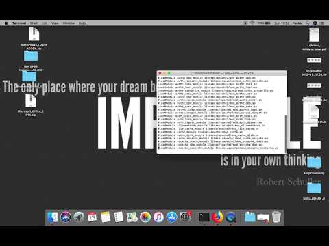How to Enable PhP on Mac OS using Terminal How to Enable PhP on Mac OS using Terminal