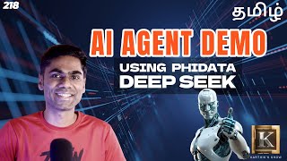 AI Agent Demo in Tamil | Create Basic Multi AI Agents Using Phidata & Deep Seek | Karthik's Show