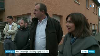 Anne Hidalgo en visite en Isère fait campagne