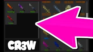 Crafting The Demon Heart Insanely Rare Roblox Assassin - making the cr3w knife in roblox assassin