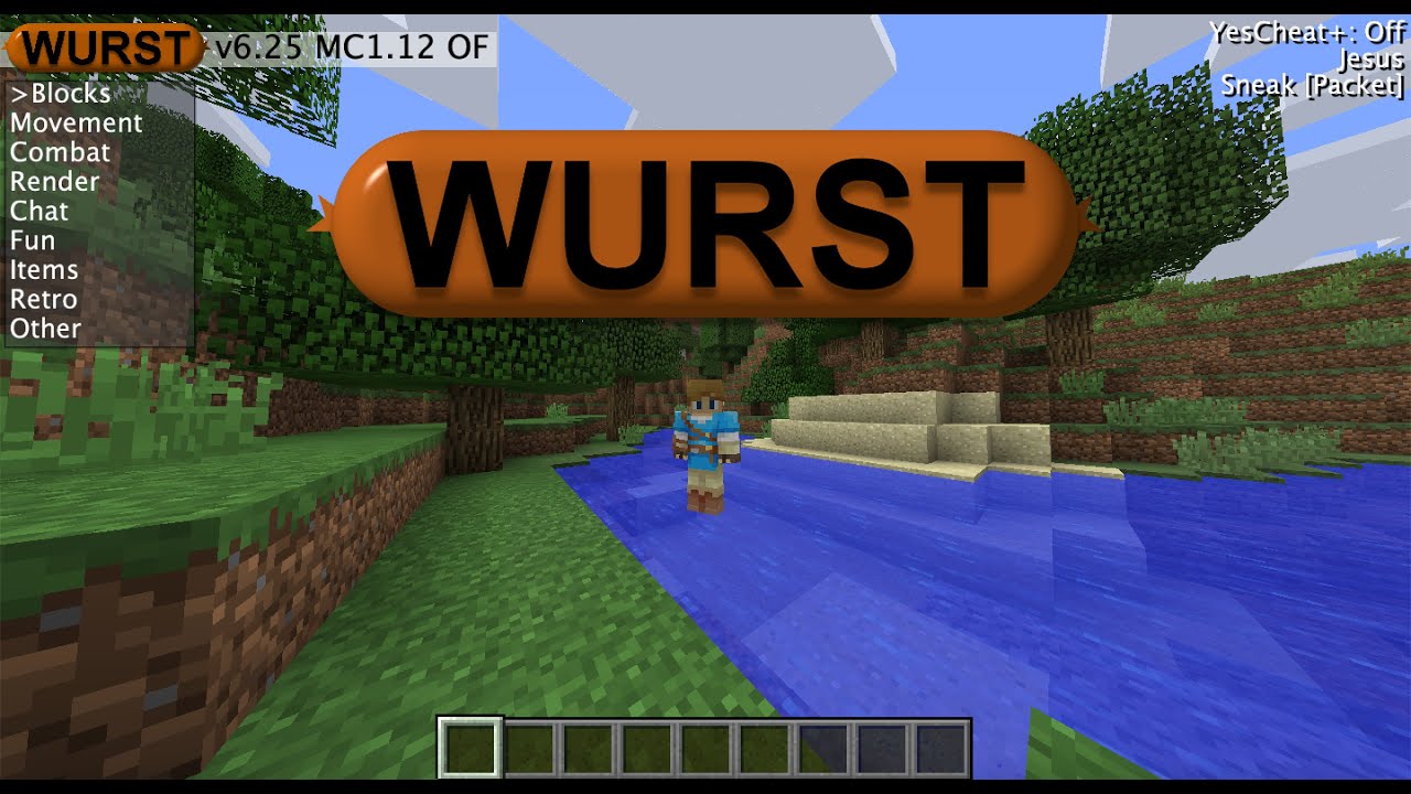 Minecraft How To Install Hacked Client [Wurst 1 8 - 1.12] - YouTube