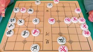 街头象棋实战，开局弃马弃炮隐藏的套路深，残局巧设陷阱反杀