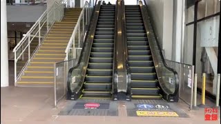 【三菱】4X エスカレーター 三井アウトレットパーク仙台港  4X escalator Mitsui OutletPark Sendai Port shopping mall Miyagi Japan