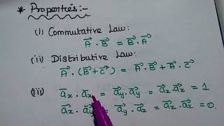 Review of Vector Algebra