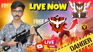 Sniper King??? Top 1 Rank Push to Grandmaster! 👽 Garena Free Fire Live🔴