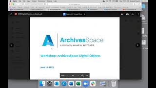 ArchivesSpace Digital Objects Module Training