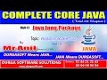 Core Java - Java.Lang.Package -  Introduction and Object class Part-3