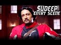 Sudeep's Dynamic Entry Scene in Maanikya | 2018 Hindi Dubbed Action Scenes