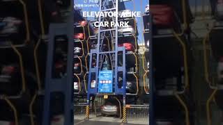 Check out China's vertical parking lot system in Jingmen, Hubei Province