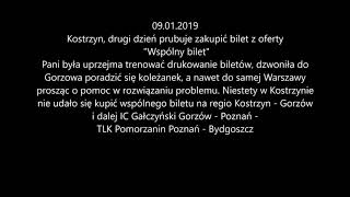 Kasa biletowa - Dworzec PKP Kostrzyn nad Odrą