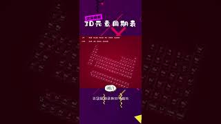 第7期：元素周期表的3D可视化