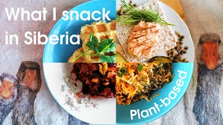 4 easy plant-based snacks/lunches | Gluten-free and cheap