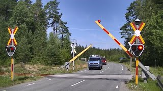 Spoorwegovergang Nässjö (S) // Railroad crossing // Järnvägsövergång