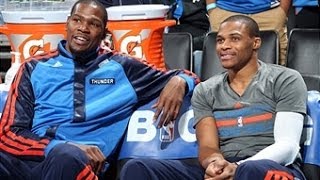 Durant and Westbrook Lead the Thunder Past the Mavs