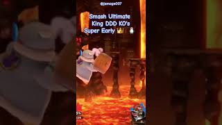 Smash Ultimate King DDD KO's Super Early #smashbrothers #smashultimate #gaming