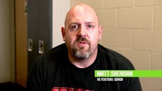 Q Collar Football Testimonial - Coach Sheridan