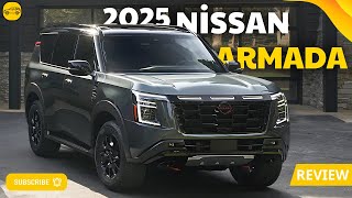 NEW 2025 Nissan Armada: Stunning REVAMPED Interior \u0026 Exterior Unveiled!