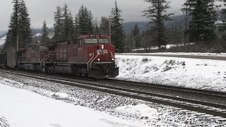 Skeena Pacific #2315 CPKC Coal Train West, Mile 32.2 Shuswap Subdivision, Malakwa, BC   2025-01-22